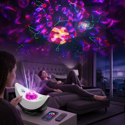 Galaxy Star Projector with Bluetooth Speaker
