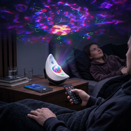 Galaxy Star Projector with Bluetooth Speaker